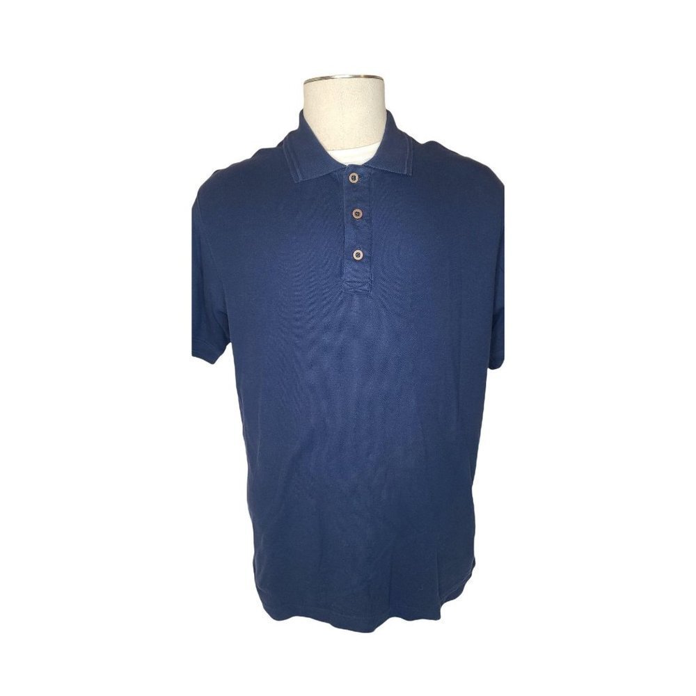 Cabela's men's large blue short sleeve polo